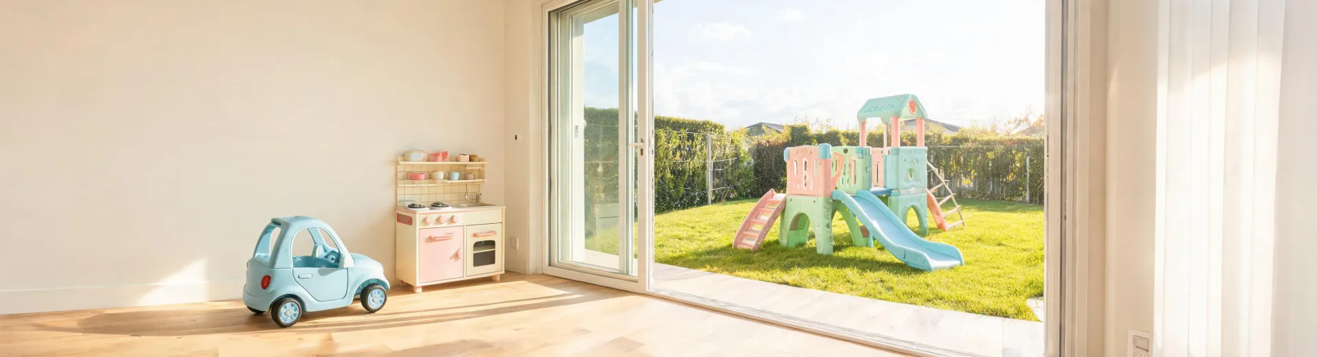 Step2 playroom and backyard background for application planning